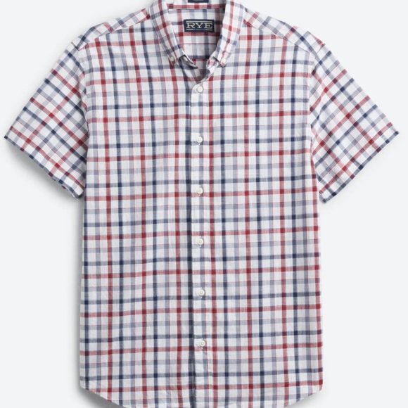 SUMMER PLAID SHORT SLEEVE SHIRTS (3) - Picture 8 of 9